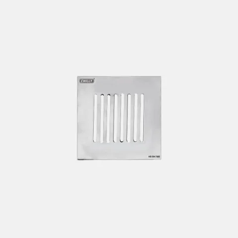 Vertical Grating Square Flat Cut