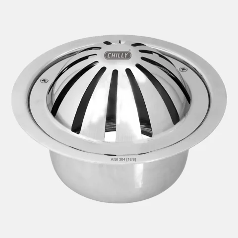 Terrace Grate Dome with Spigot Flat Cut