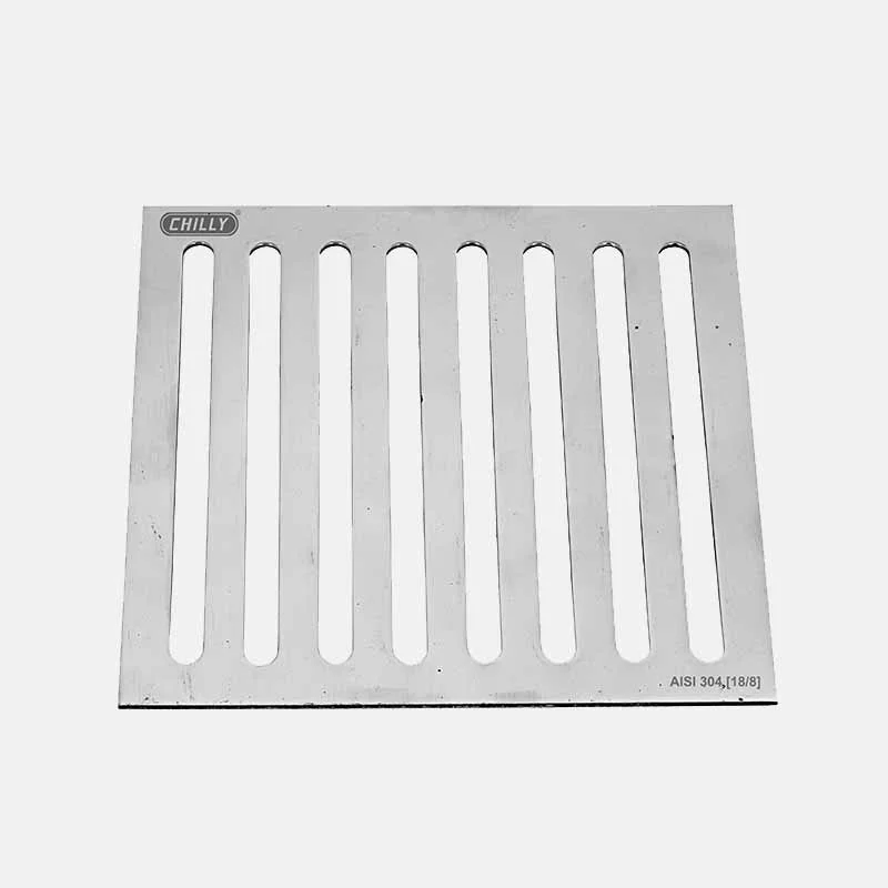 Vertical Grating Square Flat Cut