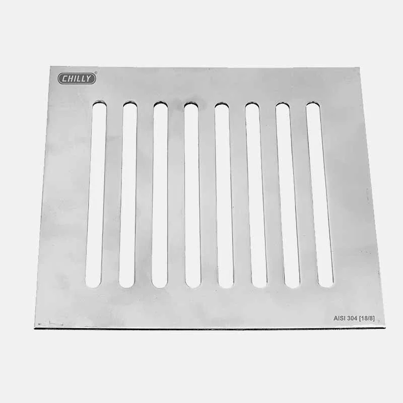 Vertical Grating Square Flat Cut