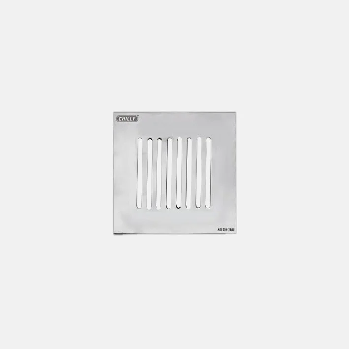 Vertical Grating Square Flat Cut