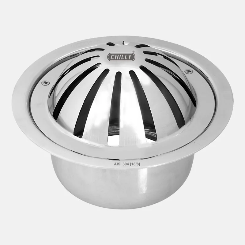 Terrace Grate Dome with Spigot Flat Cut