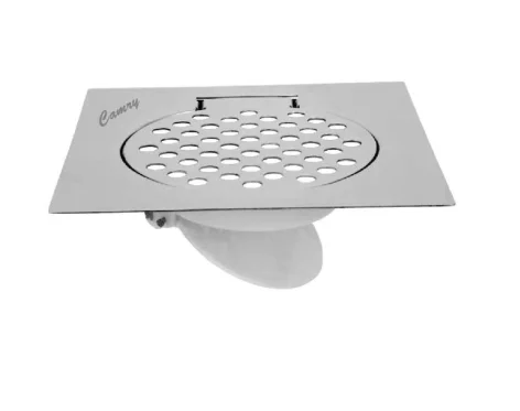 Water Free Square Flat Cut Platina