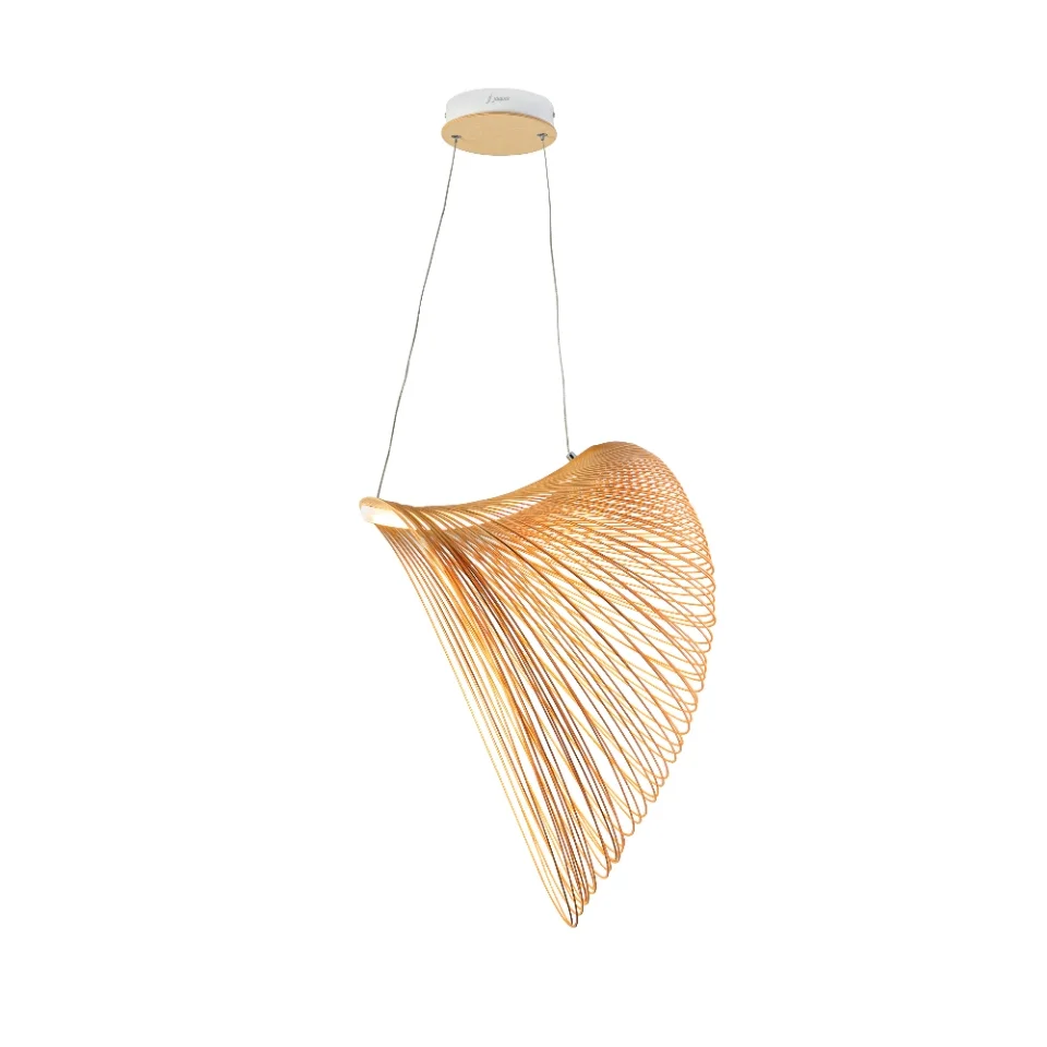 Jaquar 15W Wooden Curl Pendant