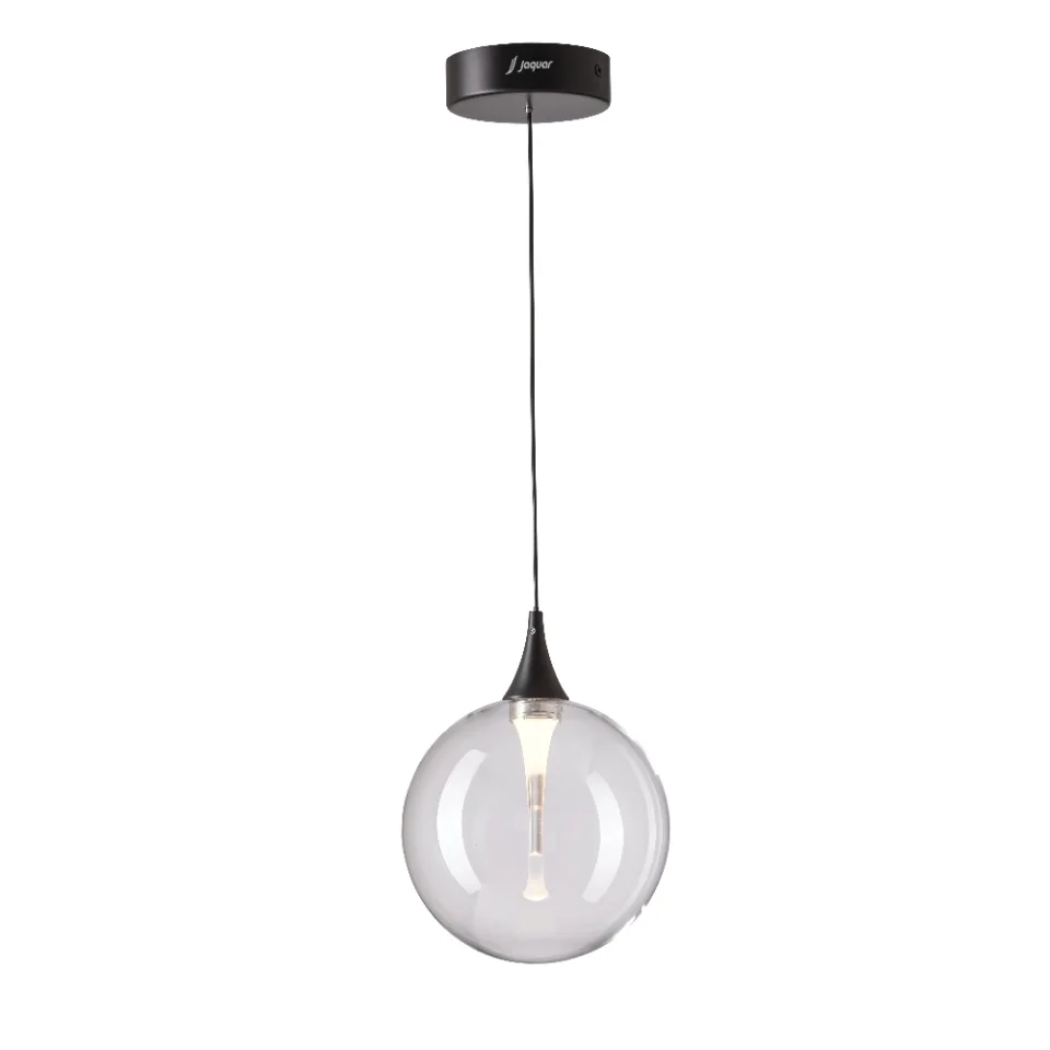 Jaquar Black Led-4W Metal + Clear Glass