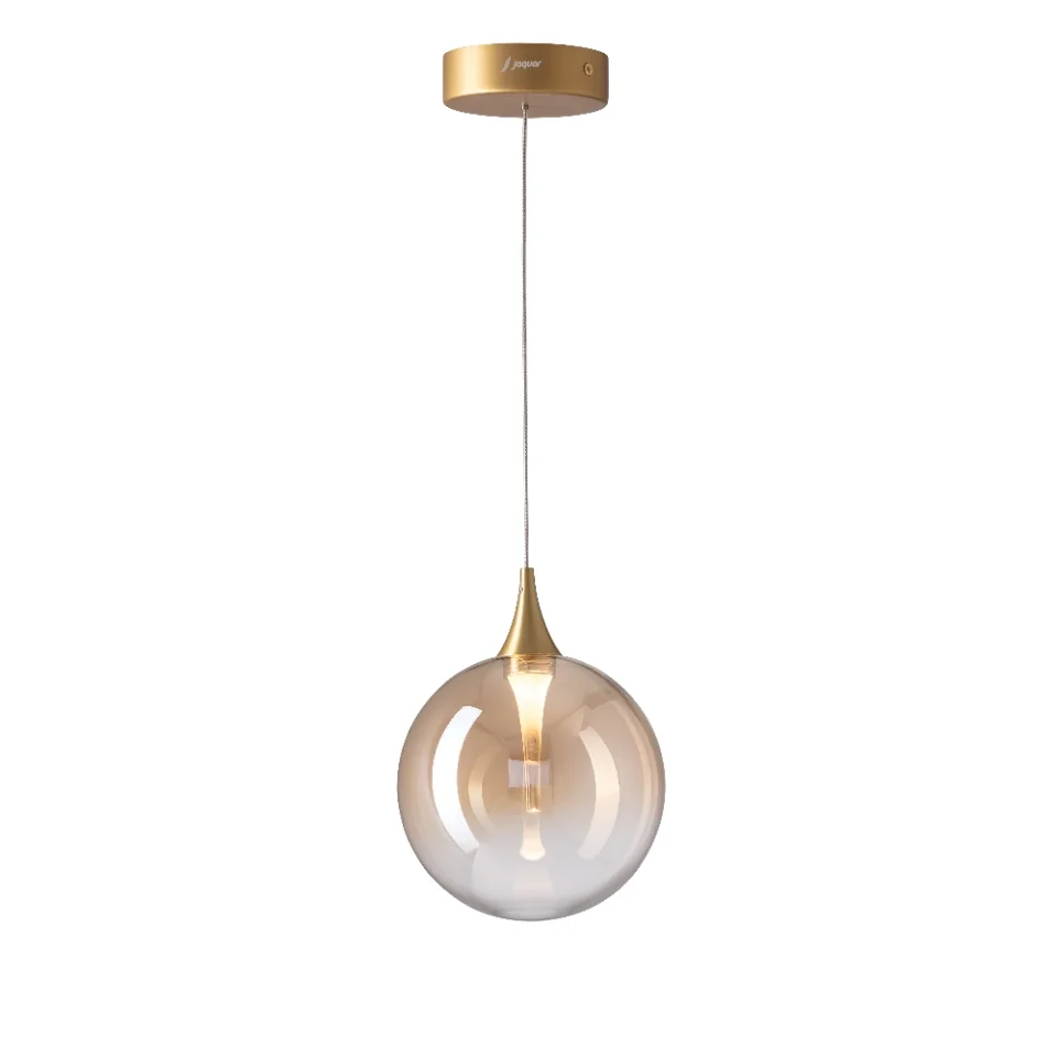 Jaquar Brushed Gold Led-4W Metal + Clear Glass